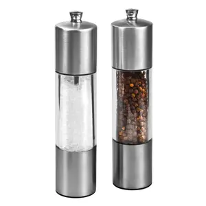 Cole & Mason C&M Everyday Stainless Steel Salt and Pepper Mill 20cm
