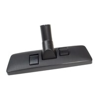 Brosse combinée noire avec plaque de métal 12''