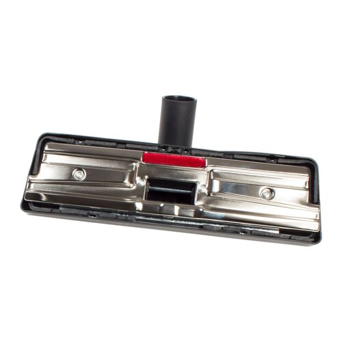 Brosse combinée noire avec plaque de métal 12''