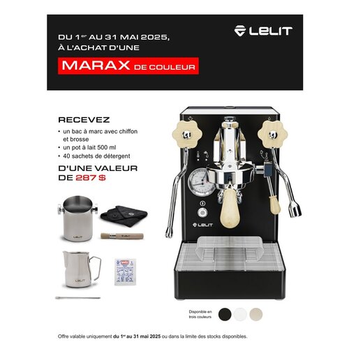 Lelit Lelit Mara X Black LEPL62XCB Lelit Lelit Mara X Black LEPL62XCB