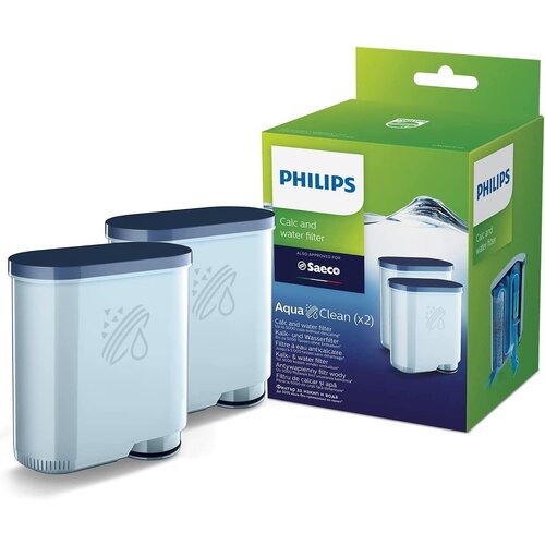 Saeco Filtre à eau Aquaclean Saeco/Philips (Pqt de 2) CA6903/22 Saeco Filtre à eau Aquaclean Saeco/Philips (Pqt de 2) CA6903/22