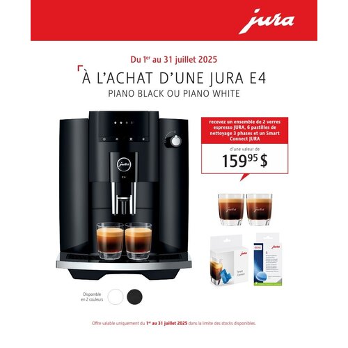 Jura Jura E4 Piano Black JU15566 Jura Jura E4 Piano Black JU15566