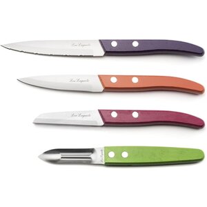 Laguiole Ensemble de 4 couteaux utilitaires Laguiole