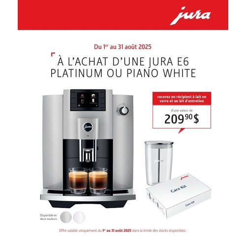 Jura Jura E6 Piano White Jura Jura E6 Piano White