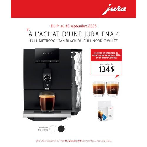 Jura Jura Ena 4 Noir Métropolitain Complet JU15518 Jura Jura Ena 4 Noir Métropolitain Complet JU15518