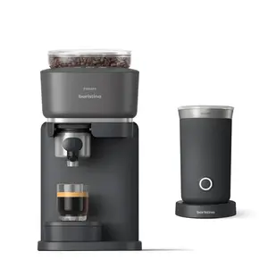 Philips Philips Baristina Combo avec mousseur à lait noir BAR303/60