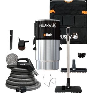 Husky Aspirateur central Husky Flair 651 AW avec ensemble d'accessoires et boyau de 30 pieds (Modèle démo / Vente finale) Husky Aspirateur central Husky Flair 651 AW avec ensemble d'accessoires et boyau de 30 pieds (Modèle démo / Vente finale)