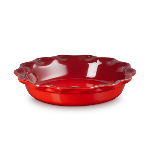 LeCreuset Plat à tarte Le Creuset Heritage 23 cm rouge cerise LeCreuset Plat à tarte Le Creuset Heritage 23 cm rouge cerise