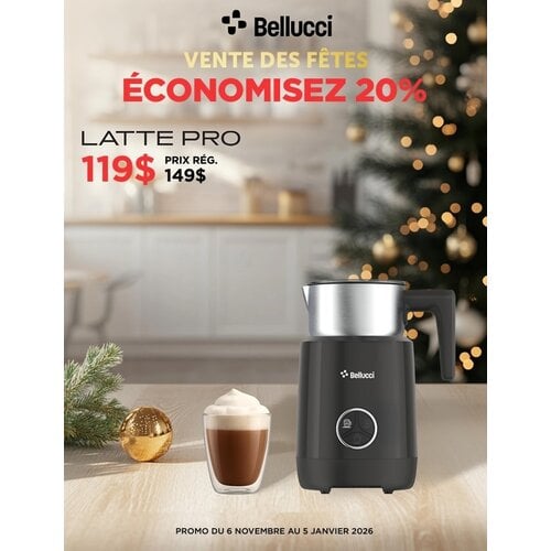 Bellucci Mousseur à lait automatique Bellucci Latte Pro Bellucci Mousseur à lait automatique Bellucci Latte Pro