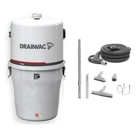 DrainVac S1008 - 800 air watts + KIT30S2