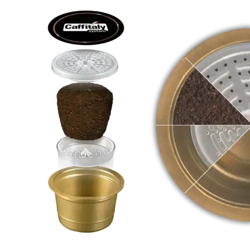 Caffitaly Machine espresso à capsules Caffitaly S36 Blanche