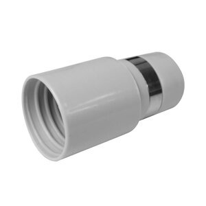 End cuff starter with metal band for central vac inlet 1 1/4''