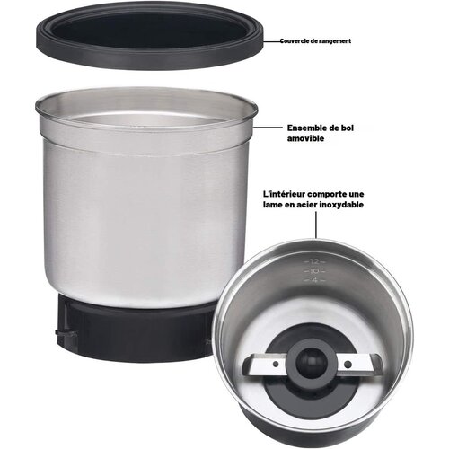 Cuisinart Moulin à café Cuisinart  DCG-12BCEC