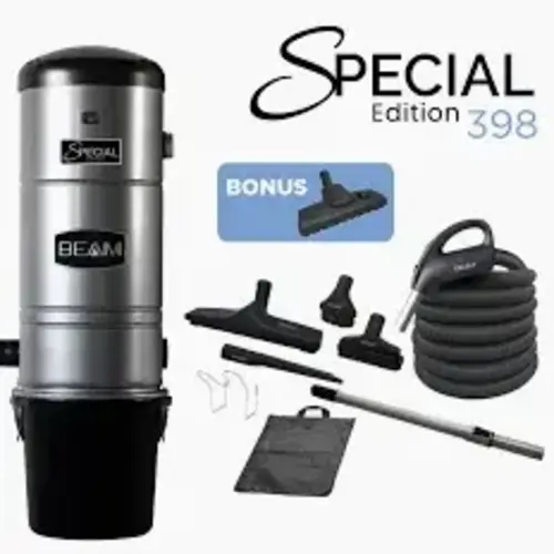 Beam Beam 398A with deluxe accessory kit & 35' Super Flex hose