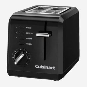 Cuisinart Grille-pain noir compact à 2 tranches Cuisinart CPT-122BKC Cuisinart Grille-pain noir compact à 2 tranches Cuisinart CPT-122BKC