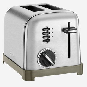 Cuisinart Grille-pain Métal classique 2 tranches Cuisinart CPT-160C Cuisinart Grille-pain Métal classique 2 tranches Cuisinart CPT-160C