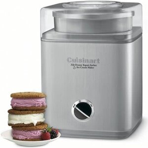 Cuisinart Yaourtière / Sorbetière Cuisinart Pure Indulgence ICE-30WNC Cuisinart Yaourtière / Sorbetière Cuisinart Pure Indulgence ICE-30WNC