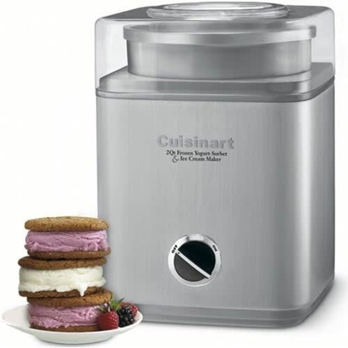 Cuisinart Cuisinart Pure Indulgence Yogurt-Sorbet & Ice Cream Maker ICE-30WNC
