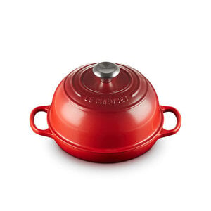 LeCreuset Cocotte à pain  ronde 1.6 L Cerise Le Creuset