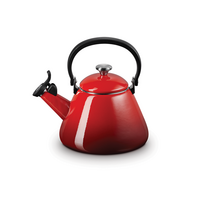 Bouilloire conique 1.6 L Cerise Le Creuset