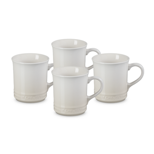 LeCreuset Ensemble de tasses classiques 400 ml Meringue Le Creuset LeCreuset Ensemble de tasses classiques 400 ml Meringue Le Creuset