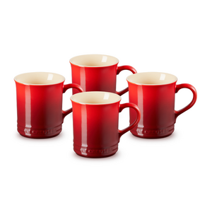 LeCreuset Ensemble de tasses classiques 400 ml Cerise Le Creuset LeCreuset Ensemble de tasses classiques 400 ml Cerise Le Creuset