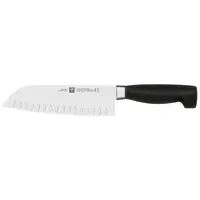 Couteau Santoku à tranchant alvéolé 7 pouces Zwilling Four Star 1001635