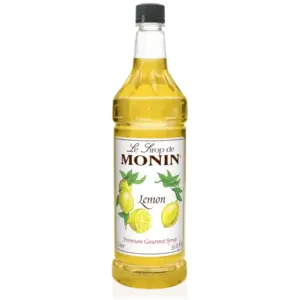 Monin Monin Lemon Syrup 1 L Monin Monin Lemon Syrup 1 L