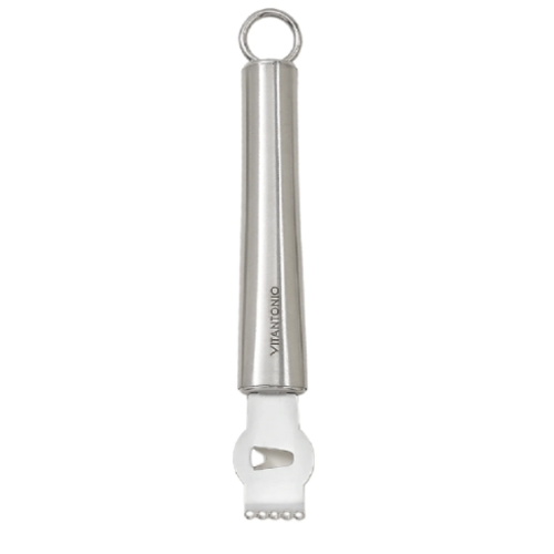 Vitantonio Zesteur de citron en acier inox