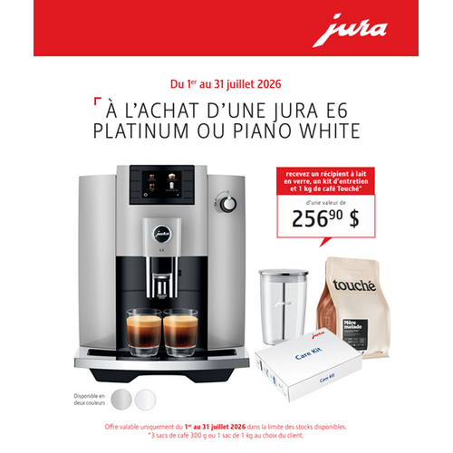 Jura Jura E6 Piano White Jura Jura E6 Piano White