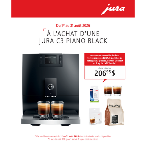 Jura Jura C3 Piano Black JU15711 Jura Jura C3 Piano Black JU15711