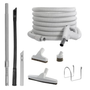 Drainvac Kit accessoires universels avec boyau 50 pieds KIT50S Drainvac Kit accessoires universels avec boyau 50 pieds KIT50S