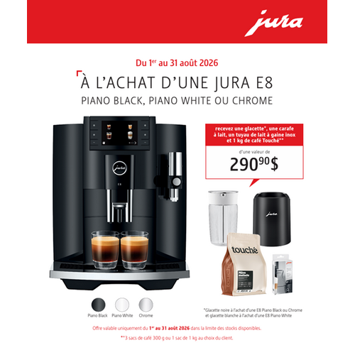 Jura Jura E8 Piano Blanc JU15422