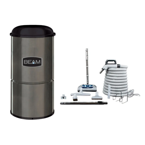 Beam Beam 275 + 35' hose and deluxe electric accessory kit with power nozzle for carpets Beam Beam 275 + 35' hose and deluxe electric accessory kit with power nozzle for carpets