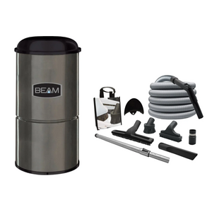Beam Aspirateur central Beam 275 + Kit d'accessoires de base avec boyau de 35 pieds Beam Aspirateur central Beam 275 + Kit d'accessoires de base avec boyau de 35 pieds