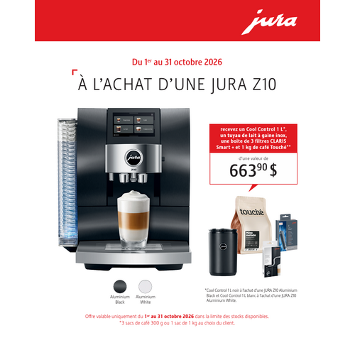 Jura Jura Z10 Aluminium White JU15792 Jura Jura Z10 Aluminium White JU15792