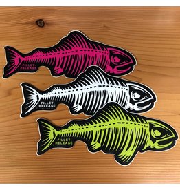 PRO LARGE FILLET & RELEASE FISH DECAL