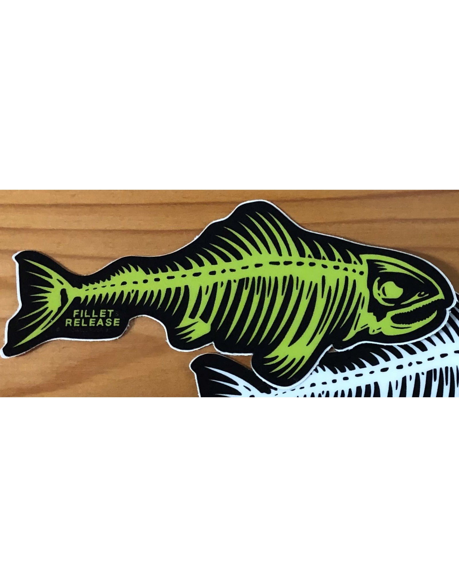 PRO SMALL FILLET & RELEASE FISH DECAL