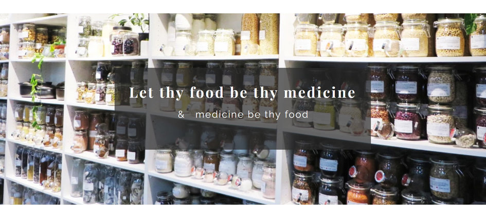 Let thy food be thy medicine