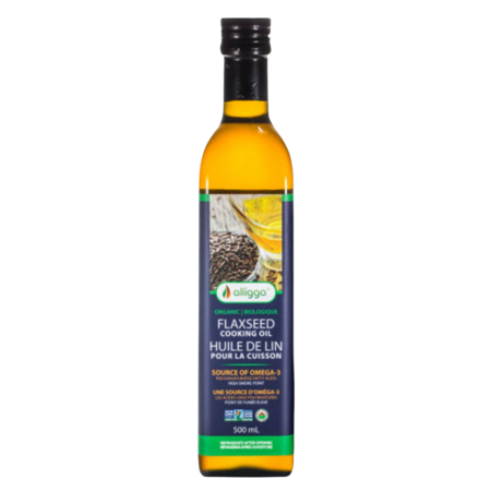 Alligga - Organic Flaxseed Oil For Cooking 500ml