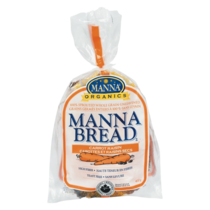 Manna Organics - Organic Carrot Raisin Frozen Bread 400g