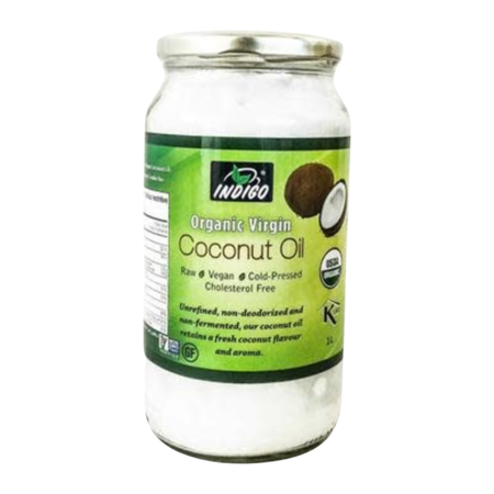 Indigo - Organic Virgin Cold-Pressed Coconut Oil 1L