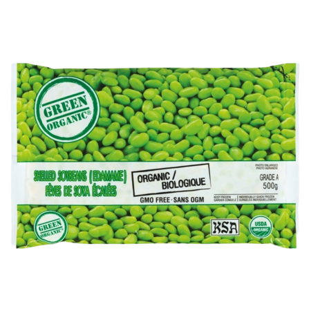 Green Organic - Organic Frozen Edamame Shelled 500g