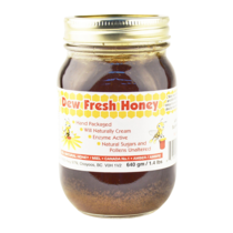 Dew Fresh - All Natural Honey Amber Alfalfa Buckwheat 640g
