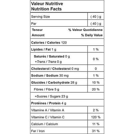Mulberries, White - Dried - Organic 400g