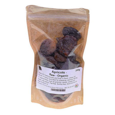 Apricots - Dried - Organic 240g