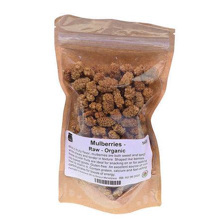 Mulberries - Dried - Organic 140g