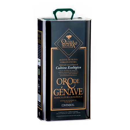 Oro de Genave - Organic Extra Virgin Olive Oil 5L