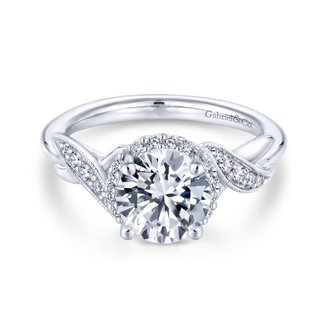 Halo Engagement Ring
