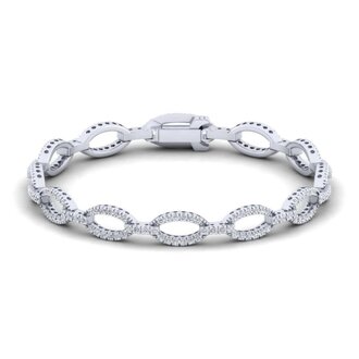 Diamond Link Tennis Bracelet